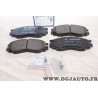 Jeu 4 plaquettes de frein avant montage akebono Bosch BP319 0986424572 pour mitsubishi L200 L300 L400 pajero delica toyota land 