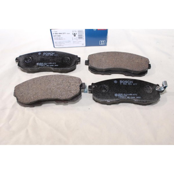 Jeu 4 plaquettes de frein avant montage sumitomo Bosch BP1189 0986494277 pour nissan maxima J30 tiida C11 180SX S13 altima L31 s