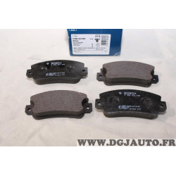 Jeu 4 plaquettes de frein avant montage bendix Bosch BP041 0986424098 pour fiat 131 regata ritmo panda 1 uno lancia Y10 seat fur