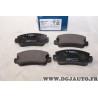 Jeu 4 plaquettes de frein avant montage bendix Bosch BP041 0986424098 pour fiat 131 regata ritmo panda 1 uno lancia Y10 seat fur