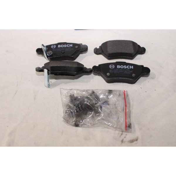 Jeu 4 plaquettes de frein arriere montage bendix Bosch BP246 0986494014 pour opel astra G zafira A 
