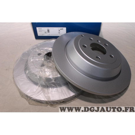 Jeu 2 disques de frein arriere plein 330mm diametre Bosch BD1183 0986479330 pour mercedes ML W164 classe R W251 