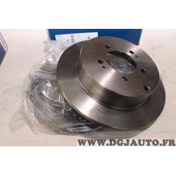 Lot 2 disques de frein arriere plein 302mm diametre Bosch BD1222 0986479318 pour citroen C-crosser C4 aircross mitsubishi outlan