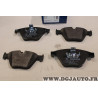 Jeu 4 plaquettes de frein avant montage teves Bosch 0986494549 BP1470 pour BMW serie 5 6 F06 F10 F11 F12 F13