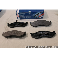 Jeu 4 plaquettes de frein avant montage kelsey Bosch 0986424284 BP139 pour jeep wrangler cherokee grand cherokee 