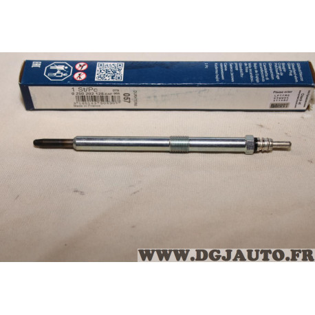 Jeu 2 bougies prechauffe Bosch N°057 0250202128 pour renault espace 3 4 III IV master 2 II laguna 2 II trafic 2 II avantime vel 