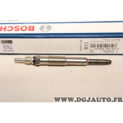 Lot 2 bougies prechauffe Bosch N°011 0250202129 pour renault clio 2 II megane 1 dont scenic kangoo dacia solenza 1.9D 1.9 D dies