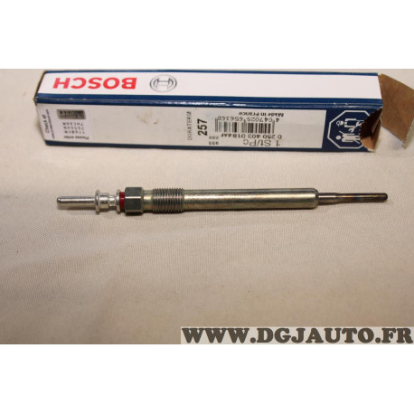 Lot 2 bougies prechauffe Bosch N°257 0250403018 pour mini one cooper clubman countryman paceman 1.5 1.6 2.0 D diesel 