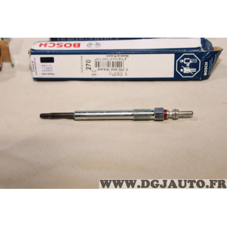 Lot 2 bougies prechauffe Bosch N°270 0250404004 pour alfa romeo mito fiat doblo 3 III panda 2 3 II III idea grande punto evo 500