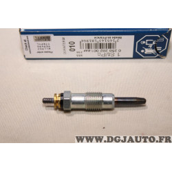 Jeu 2 bougies préchauffe Bosch N°010 0250202001 pour citroen ax peugeot 106 rover 114 metro 1.4D ford escort 3 4 5 6 7 III IV V 