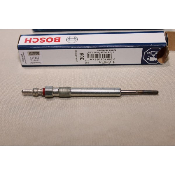 Lot 2 bougies préchauffe Bosch N°306 0250403053 pour ford transit 7 VII ranger 3 III tourneo transit custom mondeo 5 V smax s-ma