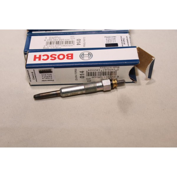 Lot 2 bougies préchauffe Bosch N°014 0250202025 pour renault espace 3 III laguna 1 I megane 1 I safrane rover 25 45 220 420 620