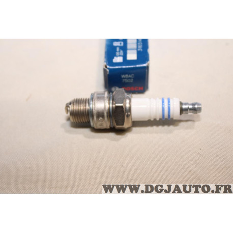 1 Bougie allumage Bosch W8AC 7502 0241229612 pour moto hercules MX prima KTM foxi pony peugeot 101 103 105 puch maxi sachs prima