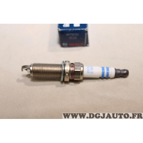 Lot 4 bougies allumage iridium Bosch VR7SII33U 0242135553 pour honda accord CR CV CR-V RW RT jazz GR city GN HR-V RV mercedes cl