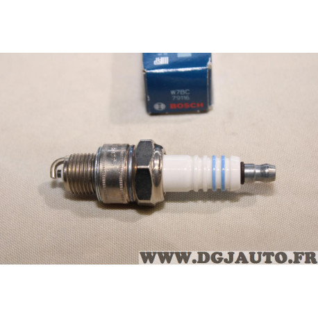 1 Bougie allumage moto scooter Bosch W7BC 0241235754 pour hercules samba SR hyosung avanti CAB gamma PGO star sachs limbo suzuki