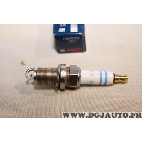 Lot 2 bougies allumage platinum Bosch FR6DPP332 0242240628 pour porsche 911 cayenne 3.6 4.5 