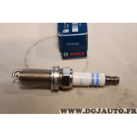 1 Bougie allumage iridium Bosch FR7NI33 0242236528 pour ford focus 2 II kuga hyundai genesis land rover freelander lexus GS ES I