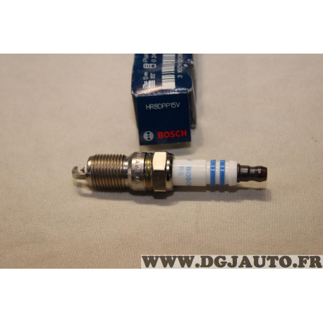 Lot 4 bougies allumage platinum Bosch HR8DPP15V 0242229652 pour ford mondeo 1 2 3 I II III cougar maverick fiesta 5 V C-max cmax