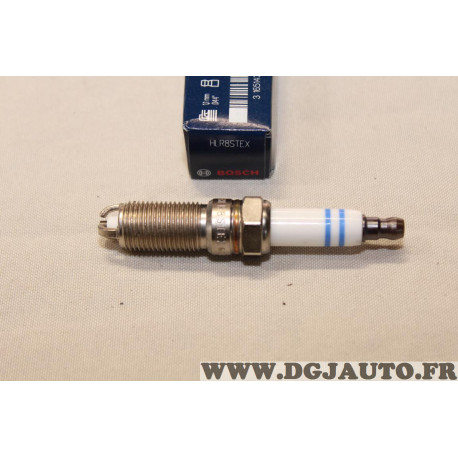 Jeu 4 bougies allumage Bosch HLR8STEX 0242229661 pour fiat croma 2 II opel vectra B C astra G zafira A speedster 2.2 essence 