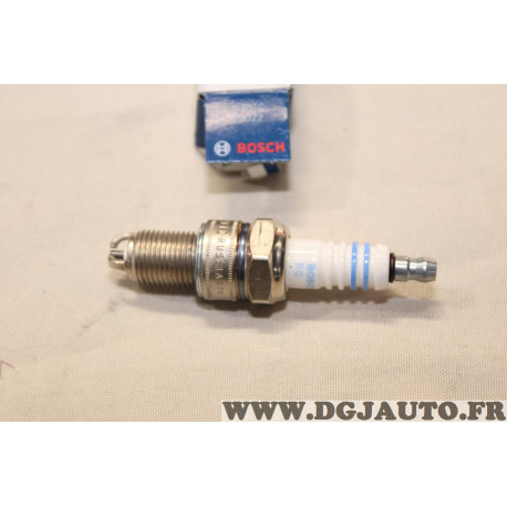 Lot 6 bougies allumage Bosch W7DTC 79022 0241235756 pour alfa romeo 33 audi 80 90 100 200 lancia delta thema peugeot 505 seat to