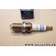 Lot 4 bougies allumage Bosch FGR7KQEO 7406 0242235715 pour audi A4 A5 A6 A8 BMW serie 1 3 E81 E87 E90 mitsubishi L200 pajero vol