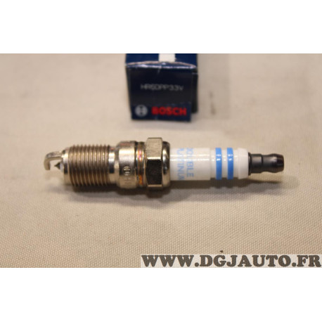 Lot 6 bougies allumage platinum Bosch HR6DPP33V 0242240620 pour ford focus 2 II galaxy 2 II smax s-max mondeo 4 IV cmax c-max ma