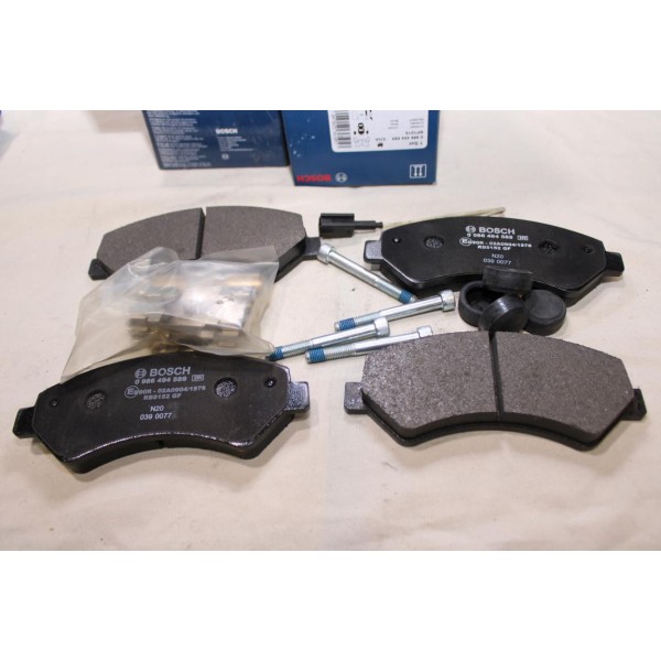 Jeu 4 plaquettes de frein avant montage brembo Bosch BP1019 0986494589 pour fiat ducato 3 III peugeot boxer citroen jumper parti