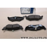 Jeu 4 plaquettes de frein arriere montage kelsey hayes Bosch BP331 0986424585 pour chrysler dodge neon stratus 300M sebring PT c
