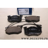 Jeu 4 plaquettes de frein avant montage bosch Bosch BP683 0986466350 pour citroen BX