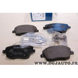 Jeu 4 plaquettes de frein avant montage lucas Bosch BP967 0986424829 pour cordoba 2 II ibiza 3 III skoda fabia 1 2 I II roomster