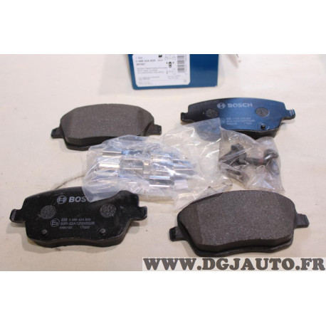 Jeu 4 plaquettes de frein avant montage lucas Bosch BP967 0986424829 pour cordoba 2 II ibiza 3 III skoda fabia 1 2 I II roomster