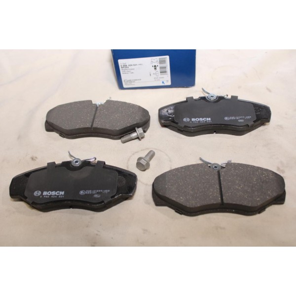 Jeu 4 plaquettes de frein avant montage lucas Bosch BP284 0986424531 pour renault trafic 2 II nissan primastar opel vivaro A 