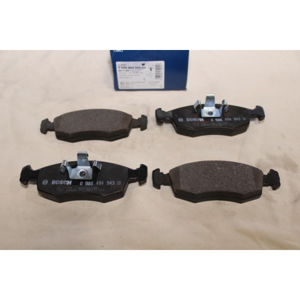 Jeu 4 plaquettes de frein avant montage teves Bosch BP1794 0986494943 pour fiat palio 1 strada punto 2 II idea grande punto evo 