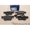 Jeu 4 plaquettes de frein arriere montage teves Bosch BP1237 0986494309 pour volkswagen transporter T5 touareg