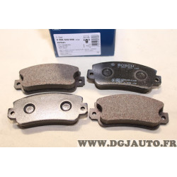 Jeu 4 plaquettes de frein avant montage bendix Bosch BP041 0986424098 pour fiat 131 regata ritmo panda 1 I uno lancia Y10 seat f