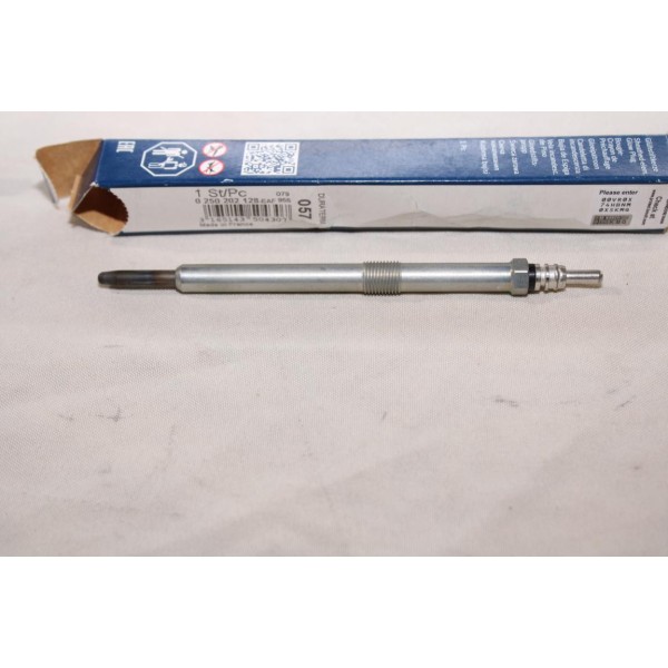 1 Bougie prechauffe Bosch N°057 0250202128 pour renault espace 3 4 III IV master 2 II laguna 2 II trafic 2 II avantime vel satis