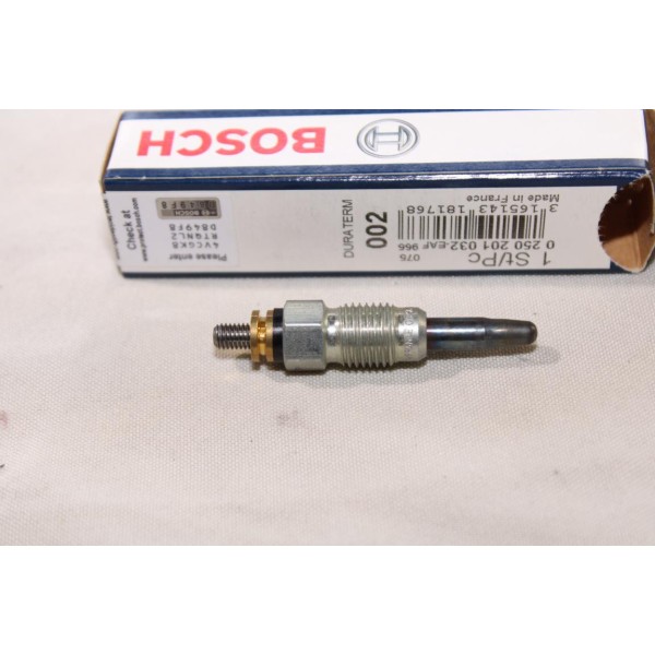 1 Bougie préchauffe Bosch N°002 0250201032 pour audi 80 90 100 seat ibiza 2 II cordoba inca terra toledo skoda felicia volkswage