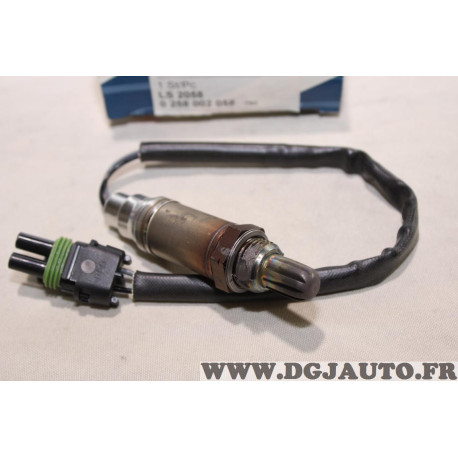 Sonde lambda echappement Bosch LS2058 0258002058 pour renault clio 1 twingo 1 express 1.2 essence 