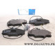 Jeu 4 plaquettes de frein avant montage girling Bosch 0986424227 BP105 pour peugeot 406 