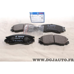 Jeu 4 plaquettes de frein avant montage akebono Bosch BP319 0986424572 pour toyota land cruiser prado mitsubishi L200 L300 L400 
