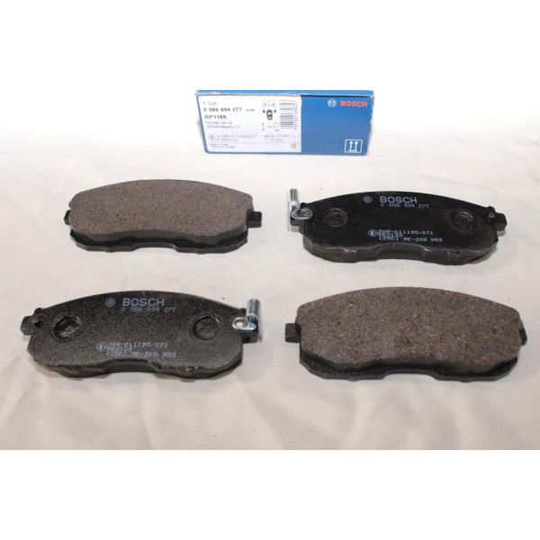 Jeu 4 plaquettes de frein avant montage sumitomo Bosch BP1189 0986494277 pour nissan maxima J30 tiida C11 200SX S13 altima L31 s