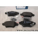 Jeu 4 plaquettes de frein arriere montage bosch Bosch BP246 0986494014 pour opel astra G zafira A 