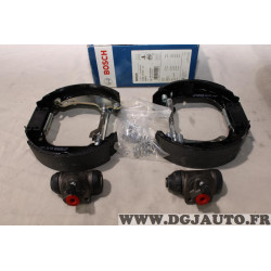 Kit frein arriere prémonté 180x42mm montage bendix Bosch KS073 0204114073 pour dacia logan 1 sandero 1 renault clio 2 II