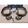 Kit frein arriere 180x40mm prémonté montage bendix Bosch KS201 0204114201 pour renault twingo 1