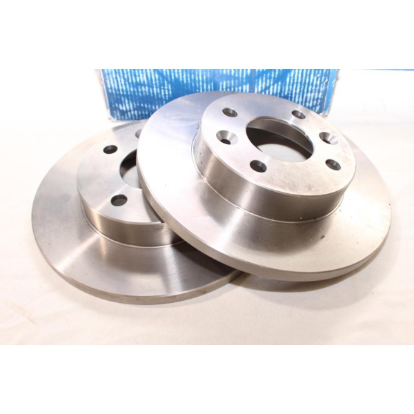 Lot 2 disques de frein avant plein 238mm diametre Bosch BD993 0986479165 pour dacia logan 1 sandero 1 