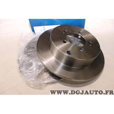 Lot 2 disques de frein arriere plein 302mm diametre Bosch BD1222 0986479318 pour citroen C-crosser C4 aircross mitsubishi outlan