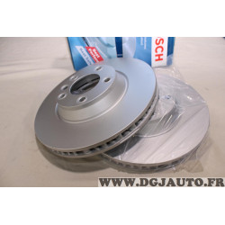 1 Disque de frein avant droit ventilé 350mm diametre Bosch BD1116 0986479251 pour audi Q7 porsche cayenne volkswagen touareg