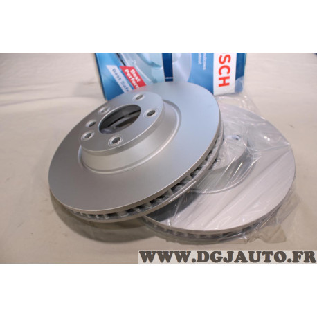 1 Disque de frein avant droit ventilé 350mm diametre Bosch BD1116 0986479251 pour audi Q7 porsche cayenne volkswagen touareg 