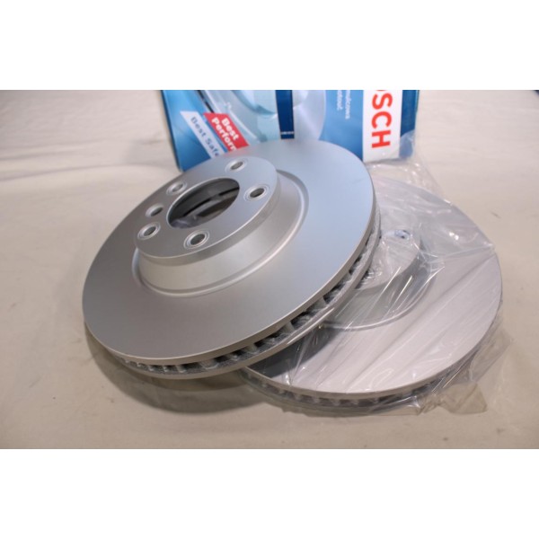 1 Disque de frein avant droit ventilé 350mm diametre Bosch BD1116 0986479251 pour audi Q7 porsche cayenne volkswagen touareg 