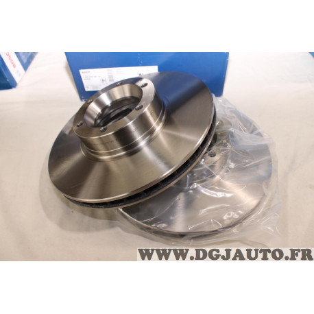 Lot 2 disques de frein avant ventilé 280mm diametre Bosch BD658 0986478745 pour renault master 2 II opel movano A 